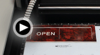 click to play Sliding Open Close Sign Video.
