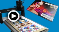 click to play 2550 CNC Router Print-To-Cut Sign Foam video.