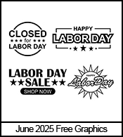 Free Engraving Clipart for June 2025.