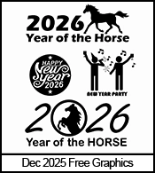 Free Engraving Clipart for December 2025.