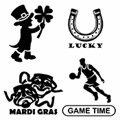 February 2025 Free Engraving Graphics.